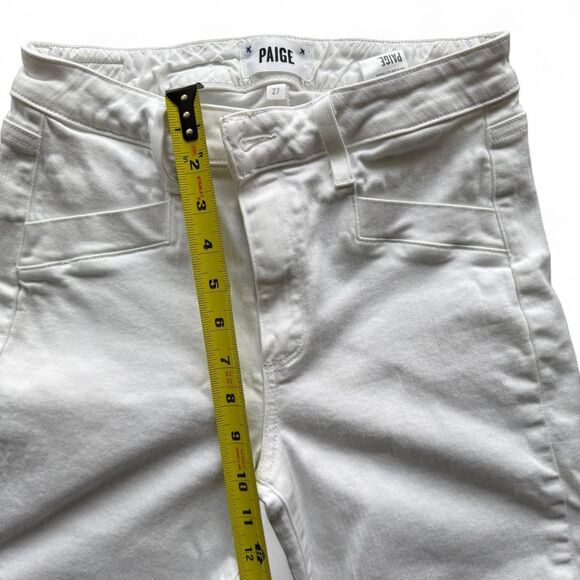 PAIGE Women's White Jeans | Bright White | Size 27 | Excellent Condition - Picture 7 of 8
